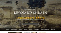 Desktop Screenshot of leonardshlain.com